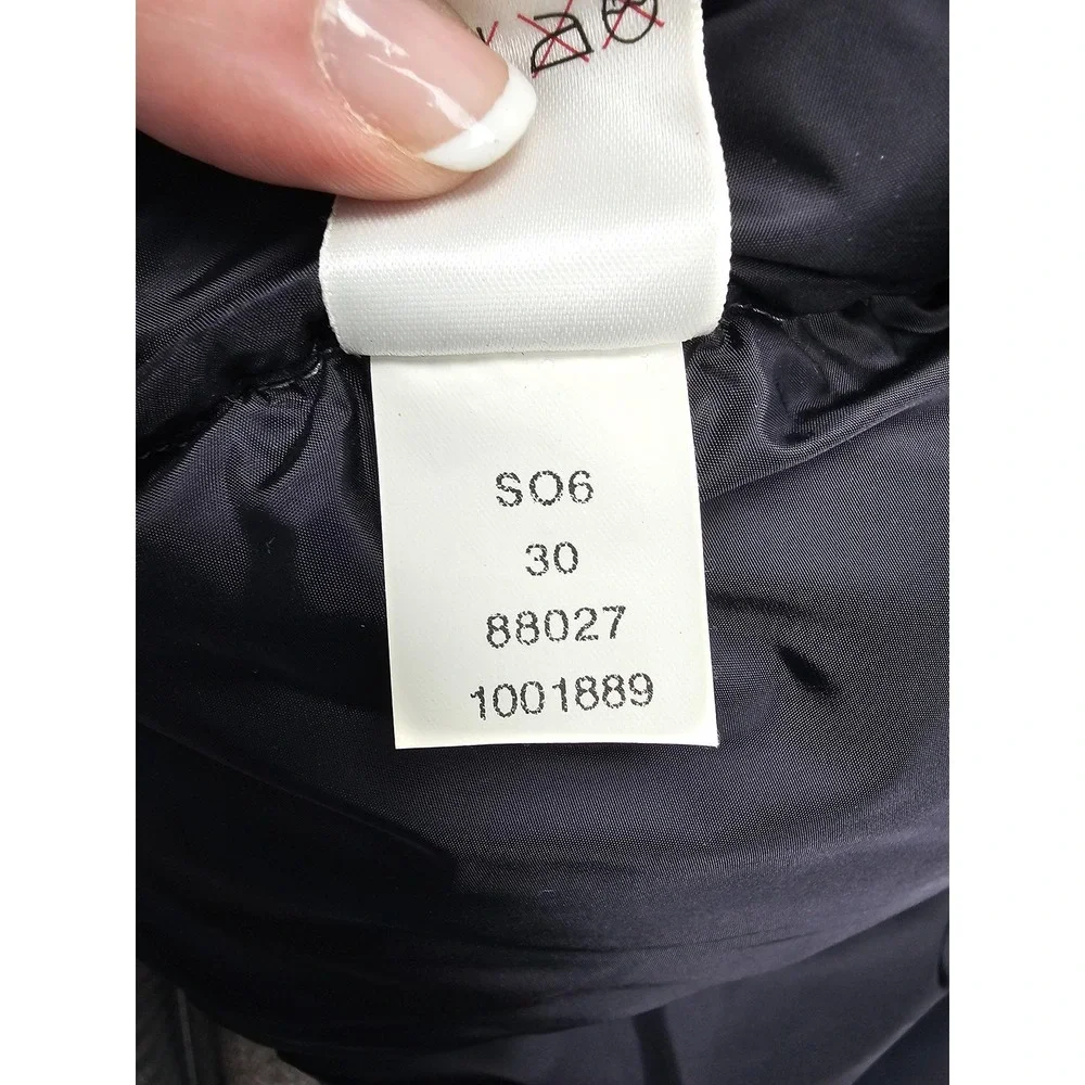 The North Face Vest Mens XL Gray 700 Goose Down Nuptse Puffer Hooded Full Zip